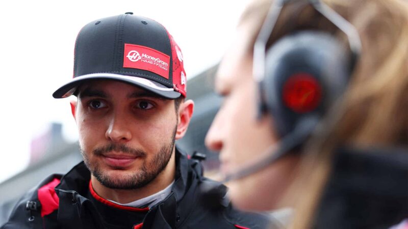Esteban Ocon Haas 2025 Japanese GP