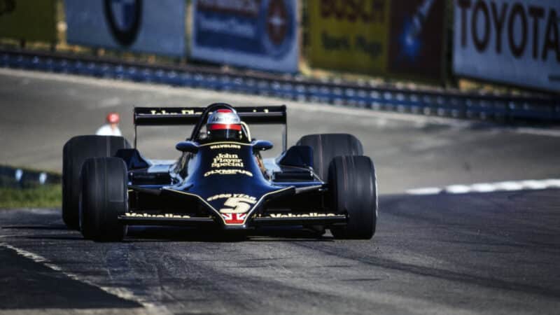 Mario Andretti, Lotus 79 Ford during the United States GP
