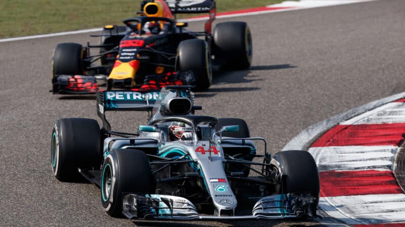 Lewis Hamilton Mercedes 2018 Chinese GP