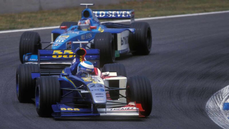 Mika Salo BAR 1999 Spanish GP